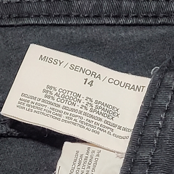 Gloria Vanderbilt Gabby Skimmer Crop Jeans (14) - Picture 7 of 10